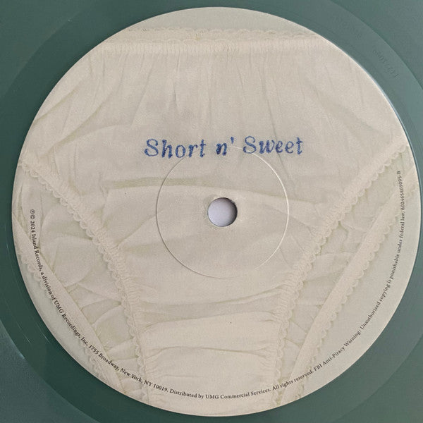 Sabrina Carpenter - Short n’ Sweet - New LP Record 2024 Island Vintage Bottle Green Vinyl, Alternate Cover & Insert - Pop / Dance-Pop - Shuga Records