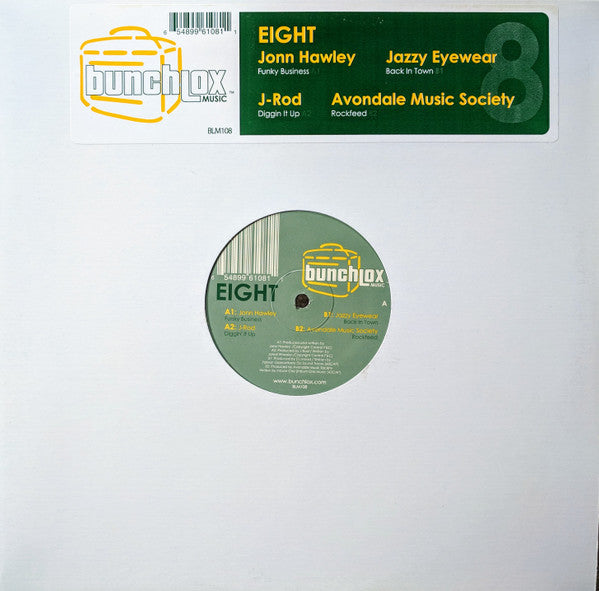 Various – Bunchlox Eight - New 12" EP Record 2004 Bunchlox USA Vinyl - Chicago House / Deep House / Tech House - Shuga Records