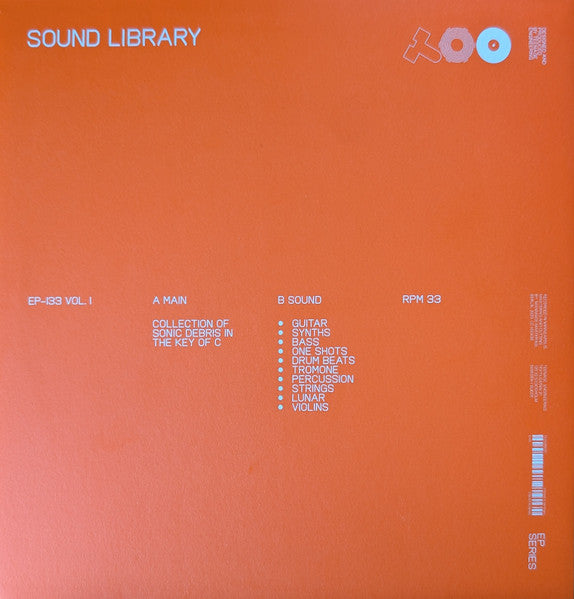 Teenage Engineering - EEP–133 K.O. II Sound Library - New 10" EP Record 2024 Sweden White Vinyl - Electronic / Abstract / Dungeon Synth (Copy) - Shuga Records