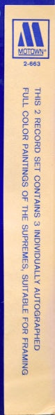Diana Ross & The Supremes - Greatest Hits - VG+ 2 LP Record 1967 Motown USA Stereo Original Vinyl & Poster - Soul / Rhythm & Blues - Shuga Records