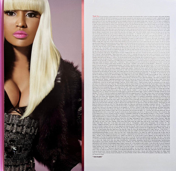 Nicki Minaj - Pink Friday (2011) - New 3 LP Record 2022 Cash Money Republic Pink Vinyl - Hip Hop / Pop Rap - Shuga Records