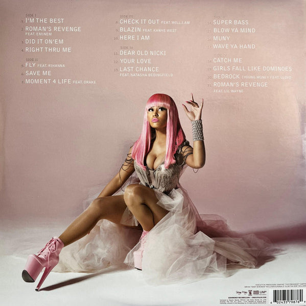 Nicki Minaj - Pink Friday (2011) - Mint- 3 LP Record 2022 Cash Money Pink Vinyl - Hip Hop / Pop Rap - Shuga Records