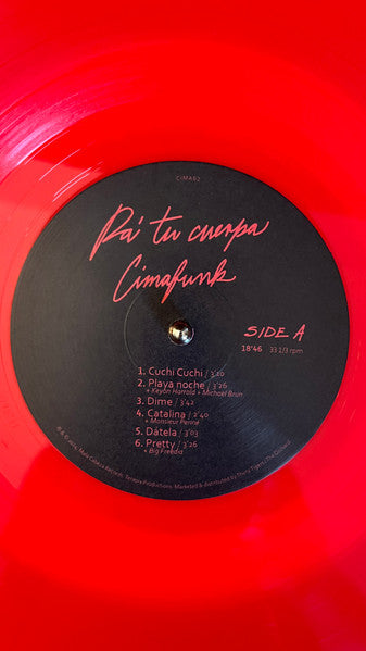 Cimafunk - Pa Tu Cuerpa - New LP Record 2024 Terapia Neon Coral Vinyl - Latin / Afro-Cuban / Funk - Shuga Records
