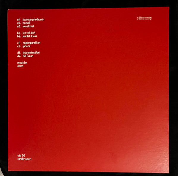 Skorri - Randyrtsport - Mint- 2 LP Record 2024 трип Vinyl - Electronic / Techno - Shuga Records