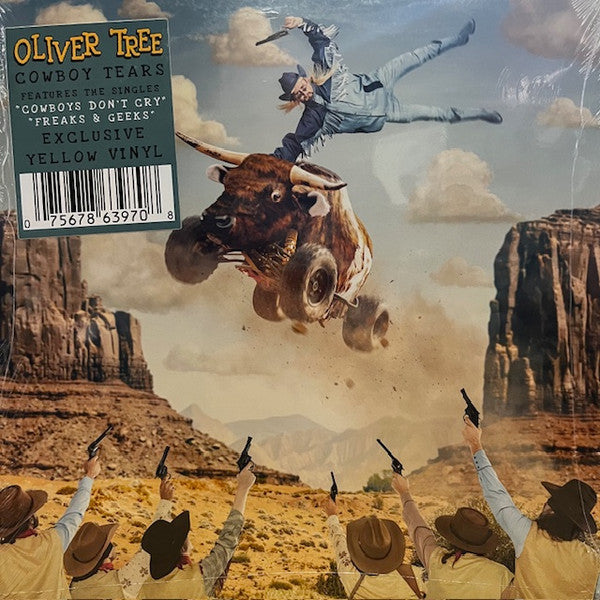 Oliver Tree - Cowboy Tears - New LP Record 2022 Atlantic Canada Yellow Vinyl - Rock / Pop - Shuga Records