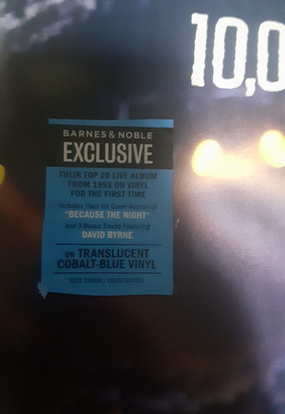 10,000 Maniacs MTV Unplugged (1993) - Mint- 2 LP Recor 2024 Rhino Elektra Barnes & Noble Exclusive Translucent Cobalt-Blue Vinyl - Pop Rock / Folk Rock - Shuga Records