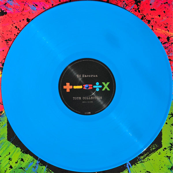 Ed Sheeran - +-=÷× (Tour Collection) - Mint- 2 LP Record 2024 Atlantic Asylum Gingerbread Man Blue Vinyl - Pop Rock