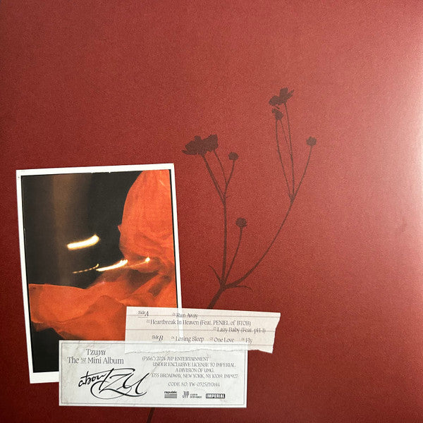 Tzuyu - abouTZU - Mint- LP Record 2024 JYP Entertainment Target