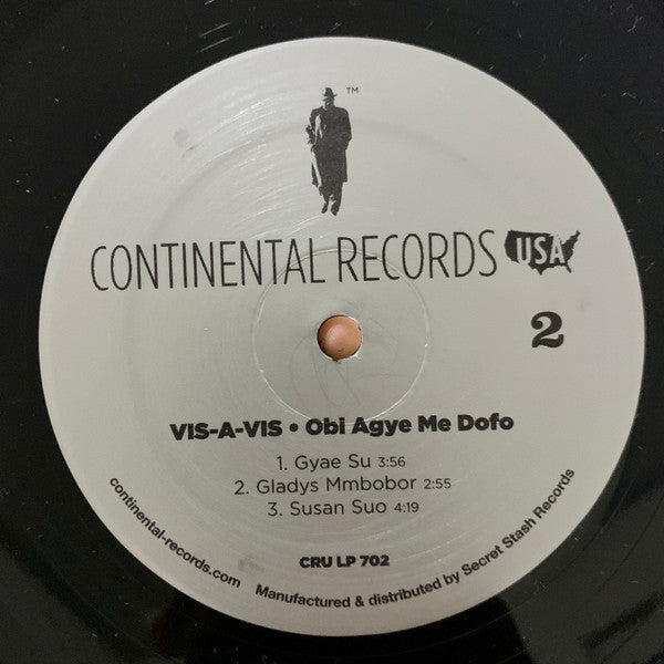 Vis-A-Vis - Obi Agye Me Dofo (1977) - New LP Record 2011 Continental Secret Stash USA Vinyl & Numbered - Afrobeat / Highlife / Funk - Shuga Records