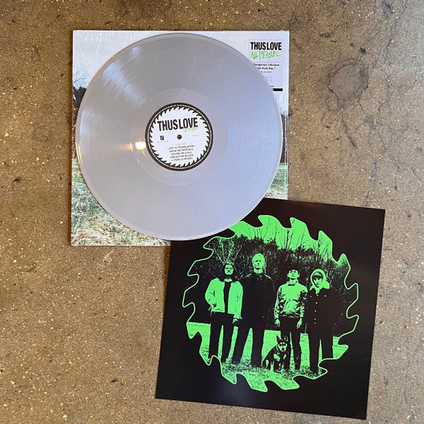 THUS LOVE - All Pleasure - New LP Record 2024 Captured Tracks Silver Vinyl - Post-Punk / Pop - Shuga Records