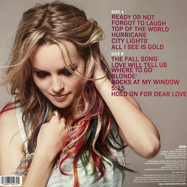 Bridgit Mendler - Hello My Name Is… - New LP Record 2025 Hollywood Urban Outfitters Exclusive Clear With Pink And Yellow Wisps Vinyl - Pop / Alt-Pop - Shuga Records