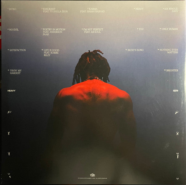 Sir - Heavy - Mint- 2 LP Record 2024 Top Dawg TDE Webstore Exclusive USA Red & Black Vinyl - R&B / Hip Hop - Shuga Records