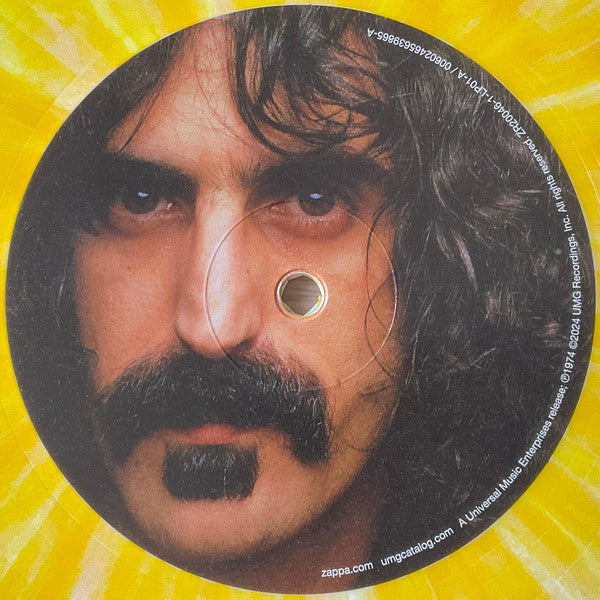 Frank Zappa - Apostrophe (') (1974) - New 2 LP Record 2024 UMe Yellow Snow Vinyl & Bonus 7" Single - Prog Rock / Jazz-Rock / Avantgarde - Shuga Records