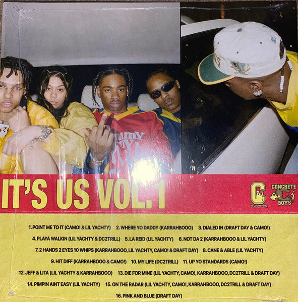 Concrete Boys - It's Us Vol. 1 - New LP Record 2024 Quality Control Music Vinyl - Hip Hop / Gangsta / Hiplife - Shuga Records