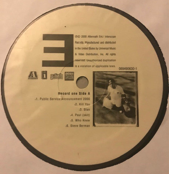 Eminem - The Marshall Mathers LP (2000) - Mint- 2 LP Record 2008 Aftermath Interscope USA 180 gram Vinyl & Insert - Hip Hop - Shuga Records