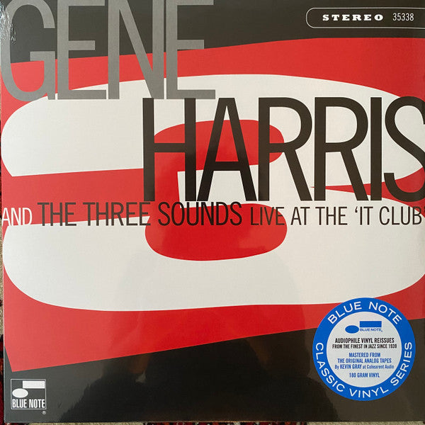 Gene Harris And The Three Sounds - Live At The 'It Club' (1970) - New LP Record 2024 Blue Note 1810 gram Vinyl - Jazz / Soul-Jazz - Shuga Records