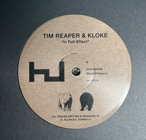 Tim Reaper & Kloke - In Full Effect - New 2 LP Record 2024 Hyperdub UK Vinyl - Jungle - Shuga Records