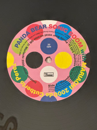 Panda Bear, Sonic Boom with Mariachi 2000 De Cutberto Pérez - Reset Mariachi EP - New EP Record 2024 Domino Vinyl - Indie Pop / Latin / Mariachi - Shuga Records