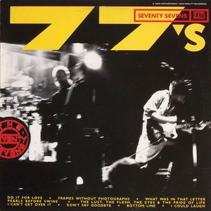 The Seventy Sevens - The 77's - VG+ LP Record 1987 Island Exit USA Vinyl & Press Kit - Alternative Rock / New Wave / Xian - Shuga Records
