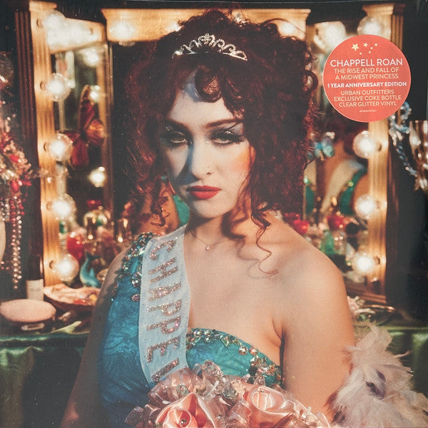 Chappell Roan - The Rise & Fall Of A Midwest Princess (2023) - New 2 LP Record 2024 Island Urban Outfitters Exclusive Coke Bottle Clear Glitter Vinyl - Dance-Pop / Alt-Pop - Shuga Records