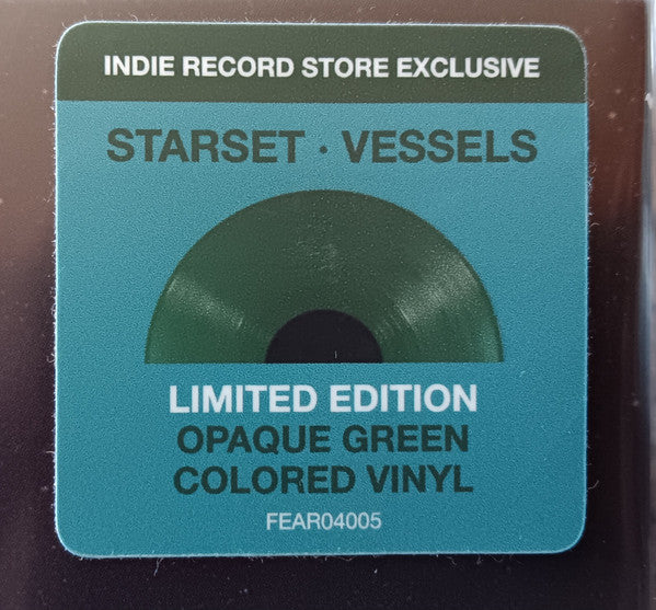 Starset - Vessels (2016) - New 2 LP Record 2024 Fearless Razor & Tie Opaque Green Vinyl - Metalcore / Space Rock - Shuga Records