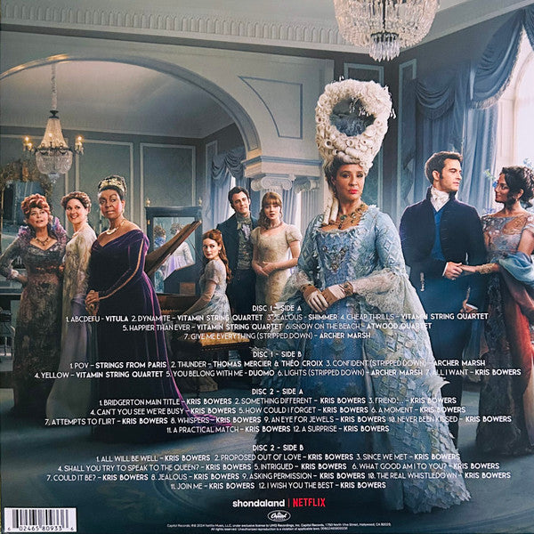 Various - Bridgerton (Season Three)(From The Netflix Series) - Mint- 2 LP Record 2024 Capitol Barnes & Noble Exclusive Colin's Blue Eyes Vinyl - Soundtrack - Shuga Records