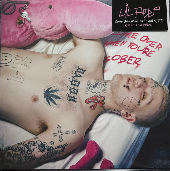 Lil Peep - Come Over When You’re Sober, Pt.1 (2017) - New EP Record 2024 Clear and Pink Vinyl - Cloud Rap / Emo - Shuga Records