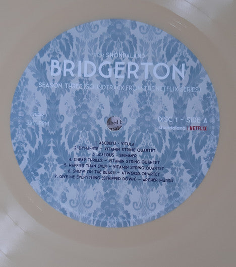 Various - Bridgerton (Season Three)(From The Netflix Series) - New 2 LP Record 2024 Capitol Wedding Ring Gold Vinyl - Soundtrack - Shuga Records