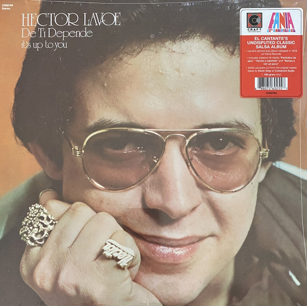 Hector Lavoe - De Ti Depende (It's Up To You) (1976) - New LP Record 2024 Craft Fania 180 gram Vinyl - Salsa / Latin - Shuga Records