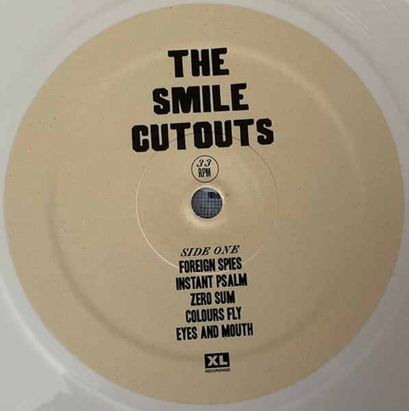 The Smile - Cutouts - New LP Record 2024 XL White Vinyl - Alternative Rock / Art Rock - Shuga Records