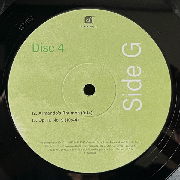 Chick Corea Trio - New 8 LP Record Box Set 2024 Concord Jazz 180 Gram Vinyl - Contemporary Jazz / Fusion - Shuga Records