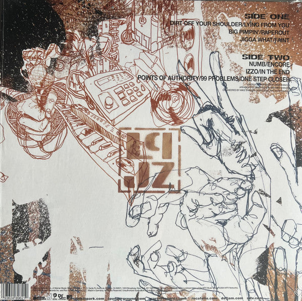 Linkin Park / Jay-Z - Collision Course (2004) - New LP Record 2024 Warner Vinyl - Rock / Nu Metal / Hip Hop - Shuga Records