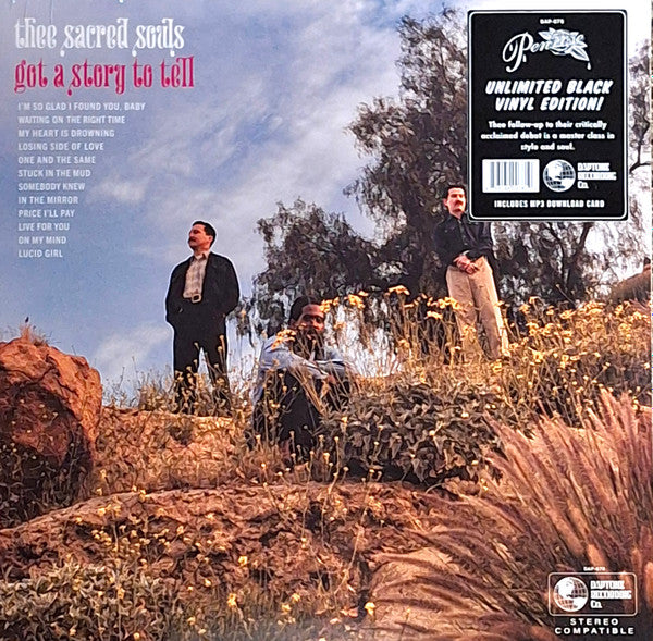 Thee Sacred Souls - Got A Story To Tell - New LP Record 2024 Daptone Black Vinyl & Download - Soul / Funk - Shuga Records