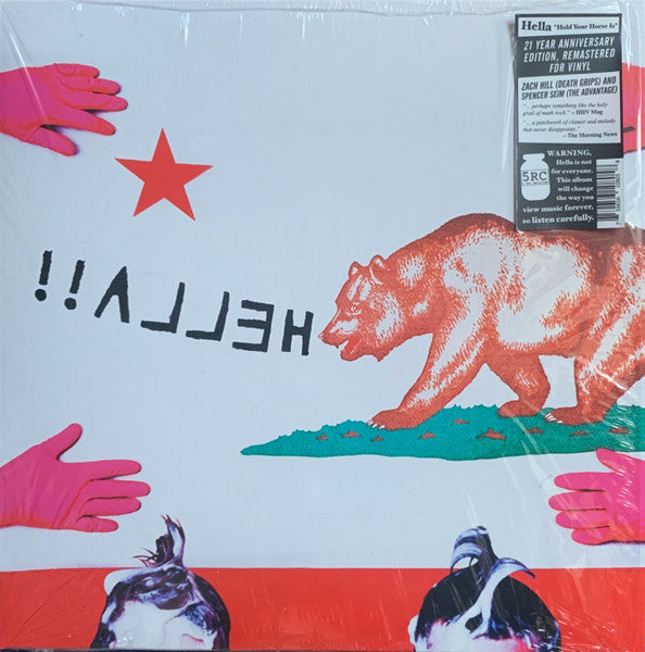 Hella!! - Hold Your Horse Is (2002) - Mint- LP Record 2024 USA 5 Rue Christine Viny - Math Rock / Indie Rock / Chiptune - Shuga Records