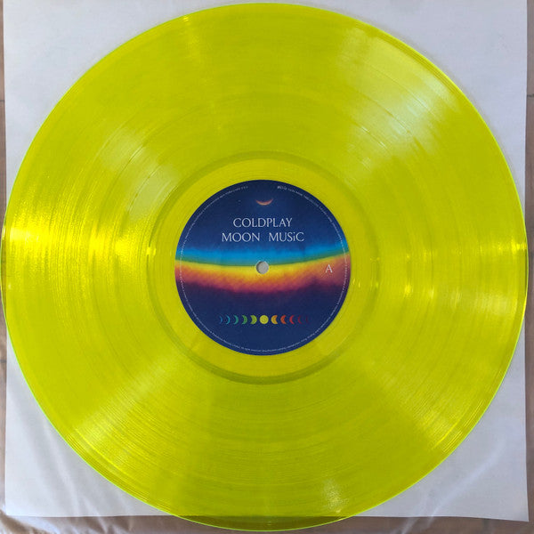 Coldplay - Moon Music - New LP Record 2024 Parlophone Barnes & Noble Exclusive Yellow Vinyl, Booklet & Numbered - Pop Rock / Alt-Pop - Shuga Records