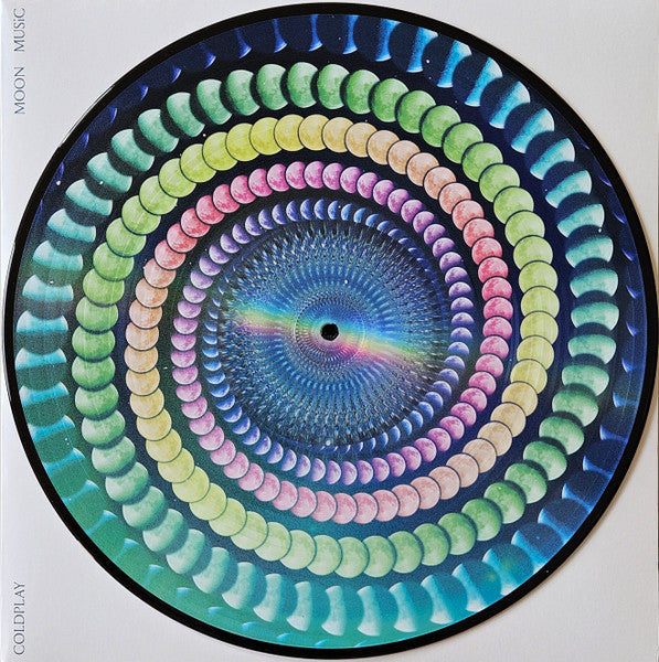Coldplay - Moon Music - Mint- LP Record 2024 Parlophone Zoetrope Picture Disc Vinyl & Numbered - Pop Rock / Alternative Rock - Shuga Records