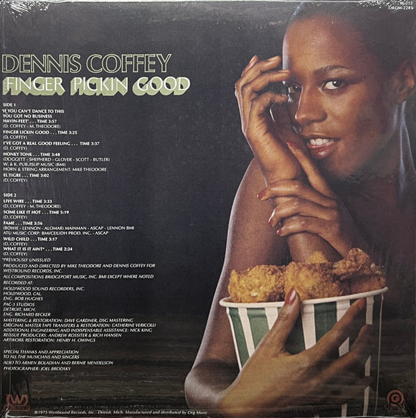 Dennis Coffey - Finger Pickin Good (1975) - New LP Record 2024 Westbound RSD Essential Green Vinyl - Funk / Disco - Shuga Records