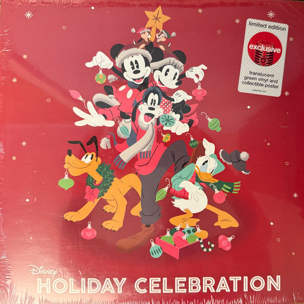 Various - Disney Holiday Celebration (2007) - New LP Record 2024 Walt Disney Target Exclusive Green vinyl - Holiday / Christmas