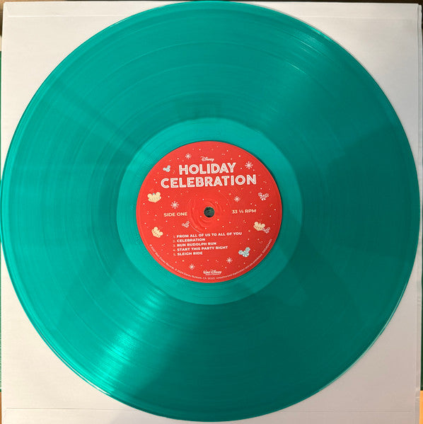 Various - Disney Holiday Celebration (2007) - New LP Record 2024 Walt Disney Target Exclusive Green vinyl - Holiday / Christmas