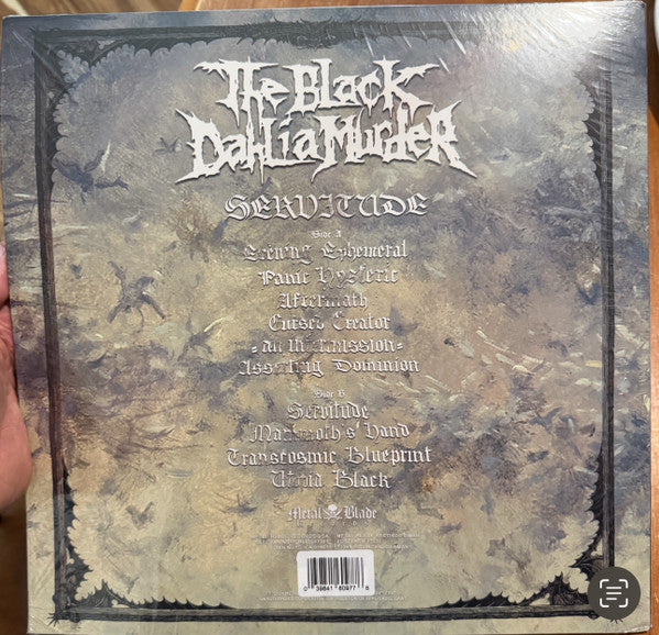 The Black Dahlia Murder - Servitude - Mint- LP Record 2024 Metal Blade Bloody Pulp Marbled Vinyl, Insert & Download - Death Metal - Shuga Records