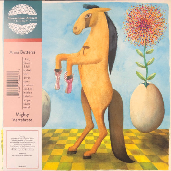 Anna Butterss - Mighty Vertebrate - New LP Record 2024 International Anthem Black Vinyl & OBI - Jazz - Shuga Records