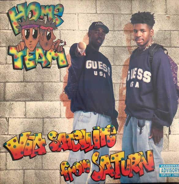 Home Team - Via Satellite From Saturn - Mint- LP Record 1992 Luke USA Original Promo Vinyl - Hip Hop - Shuga Records