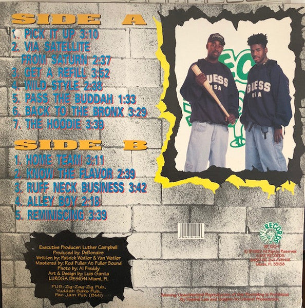 Home Team - Via Satellite From Saturn - Mint- LP Record 1992 Luke USA Original Promo Vinyl - Hip Hop - Shuga Records