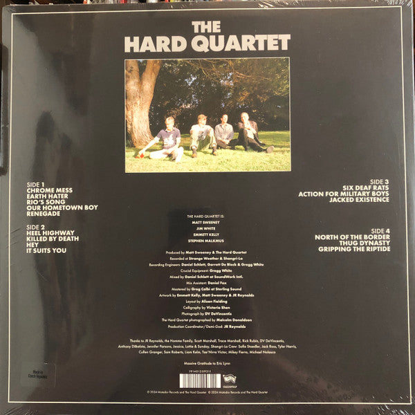 The Hard Quartet - Hard Quartet - Mint- 2 LP Record 2024 Matador Vinyl - Rock / Indie Rock - Shuga Records
