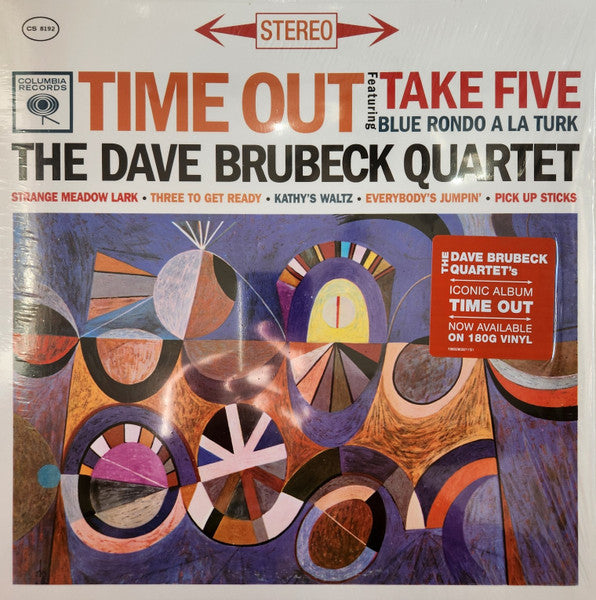 The Dave Brubeck Quartet - Time Out (1959) - New LP Record 2024 Columbia Stereo USA 180 gram Vinyl - Jazz / Hard Bop - Shuga Records
