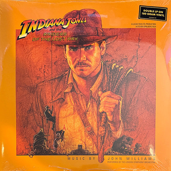 John Williams - Indiana Jones: Raiders Of The Lost Ark (1981) - New 2 LP Record 2024 Walt Disney Lucasfilm 180 gram Vinyl - Soundtrack - Shuga Records