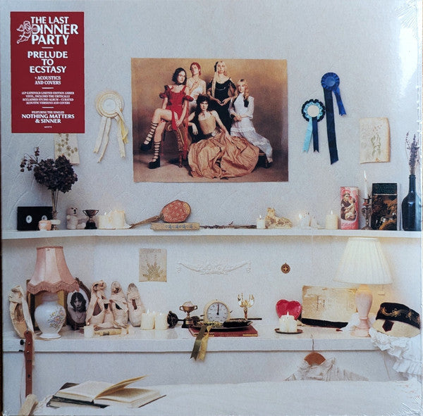 The Last Dinner Party - Prelude To Ecstasy: Acoustics And Covers - New 2 LP Record 2024 Island Clear Amber Vinyl - Alt-Pop / Indie Rock - Shuga Records