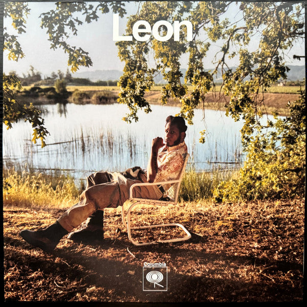Leon Bridges - Leon - Mint- LP Record 2024 Columbia Target Exclusive Bone Vinyl - Soul / Neo Soul / R&B - Shuga Records