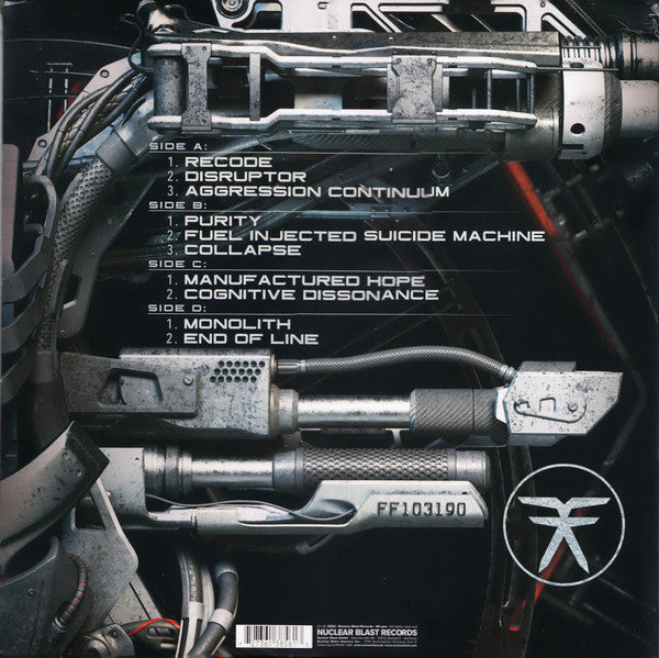 Fear Factory - Aggression Continuum (2021) - New 2 LP Record 2024 180 gram Vinyl - Industrial Metal / Heavy Metal