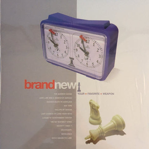 Brand New - Your Favorite Weapon (2001) - New LP Record 2024 Unofficial Triple Crown Vinyl & Insert - Alternative Rock / Pop Punk - Shuga Records
